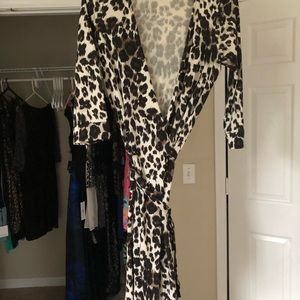 DVF Diane von Furstenberg Wrap Dress Silk Jersey